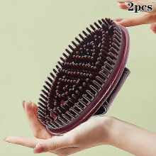 (2pcs) Body Massager Brush Anti Cellulite Slimming Relaxing Scrub Massager Gua Sha Back Spa Massage Scraping Body