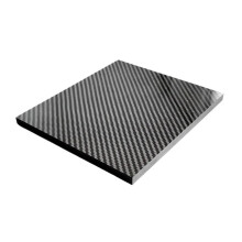 1 Piece Black Carbon Plate 200mm x 300mm 2.5mm Thick 3K Twill Matte CNC Machined Fiber Board