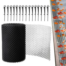 Drainage Ditch Cover Mesh Barrier, Weather Resistant Netting for Garden Driveway Farm Pathway Use
