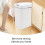 Touchless 15L Automatic Trash Bin with Wide Opening and Seal Lid 8