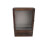 Deep Coffee Wood Display Case Shadow Box for Wedding and Keepsakes 1
