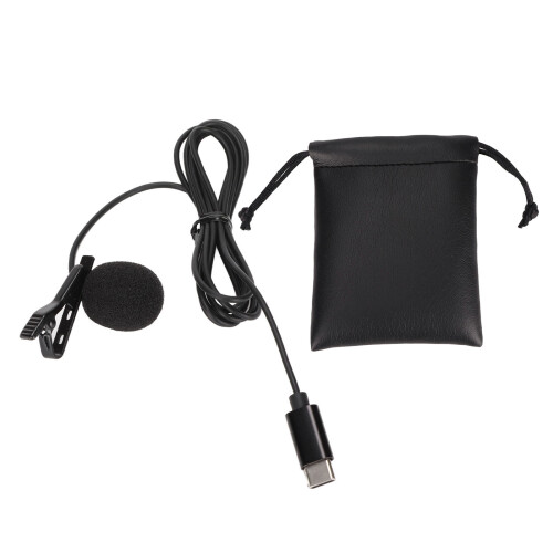 High-performance Lavalier Microphone, Soft Cable Offers Flexibility For All Your Recording Needs, Compatible With Type C Devices And Karaoke Software