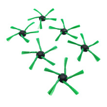 6-Pack Accessoires Zijborstels Reserveonderdelen voor Kobold VR200 Robotstofzuiger