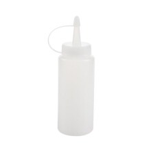 Botellas Extruidas Condimento Dispensador Salsa de Tomate Salsa de Mostaza Claro  6Oz