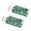2 pièces Module de Microphone FM Transmetteur V4.0 Professionnel 0,7-9V 1