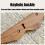 Wood Coat Hooks Wall Mounted Multi Hook Coat Rack Solid Wood Heavy Duty Entryway Bedroom 3
