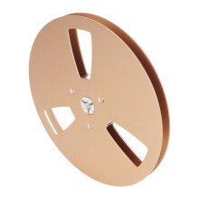 7 Inch Aluminum Alloy Empty Tape Reel with 3 Holes for 1/4in Tape