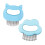 Pet Grooming Combs For Cats And Dogs  2Pack Compact Hair Brushes With Massage Function, MultiFunction Shedding Tools 1