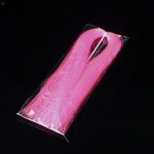 Crystal Flash Nylon Saltwater Tinsel For Fly Tying Pink 26cm Twisted Trout Lure Component 3g