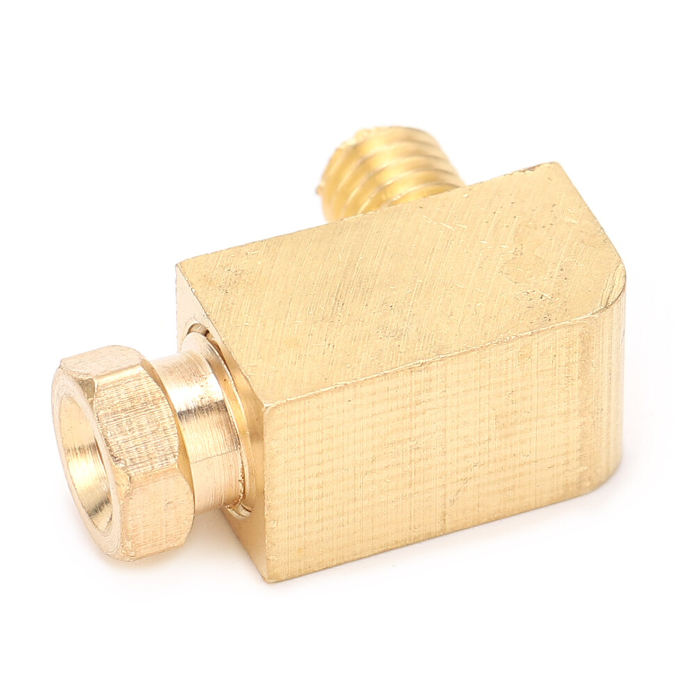 Precision Brass Pipe Joint Right Angle Thread Connection Tube Nipple Pl406 8091378427690