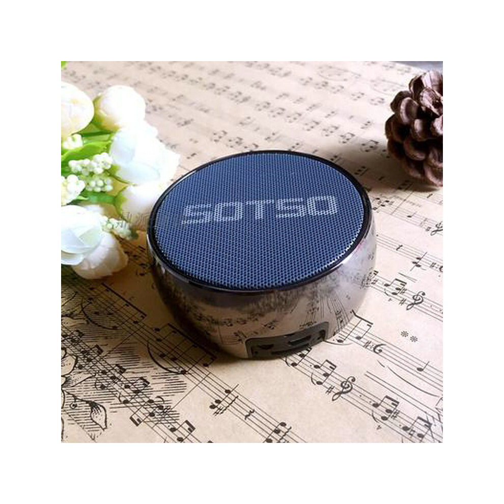 True Wireless Stereo Charcoal Mini Speaker, Incredible Battery Life For Long Playtime, Easy To Carry, Portable Bluetooth Speakers With Deep Enhanced B 9012494693737