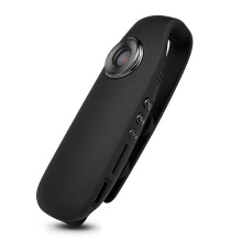 Caméra à clip, mini caméscope avec détection de mouvement pour la sécurité de votre domicile, utilisation facile et vidéo haute définition