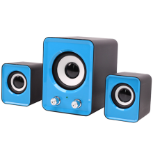 High-Performance Dual-Driver Surround Sound System, Space-Saving Stereo USB Speakers