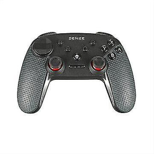 Tilpasningsbar Switch Pro-controller, Nano-forbedret trådløs controller til Nintendo Switch, PC, PS3, Android, X-INPUT, dobbelt feedback, 1