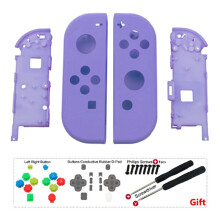 Aggiornamento esclusivo per il tuo Nintendo Switch: elegante custodia protettiva semitrasparente con custodia protettiva per Joy-Con, alloggiamento