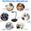 Adjustable Microphone Stand, Cardioid Polar Pattern, Silent Mute Switch, Immune To Electromagnetic Interference, For Gaming Streaming Presentations, W 8