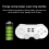 Controle Clássico Retrô Sem Fio Profissional, Compatível com Nintendo Switch, Switch Pro, Android, PC e PS3: Gamepad Clássico Recarregável com 6