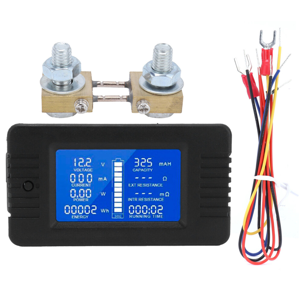 Lcd Digital Battery Tester For Voltage Measurement, Multifunctional Voltage Meter With High Accuracy And Backlight Display, Ideal For Automotive 9448196852927