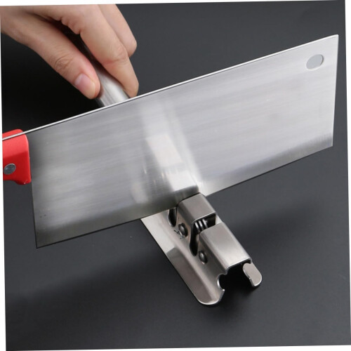 Ergonomic Stainless Steel Kitchen Scissor Sharpener for Quick Safe Sharpening with Comfortable Grip 1