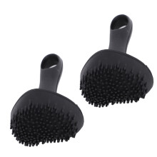 2 Stück Silikon-Flecken-Stempel Make-up-Tool, realistischer Druck und süßes Schwarz