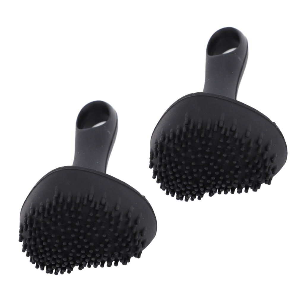 Black 2 Pcs Silicone Freckles Stamp Makeup Tool, Realistic Faux Freckles Pen