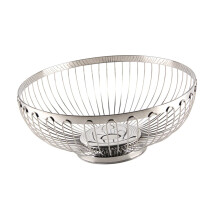 Fruit and Vegetable Storage Basket with Large Capacity, Wire Kitchen Organizer for Counter and Shelves
