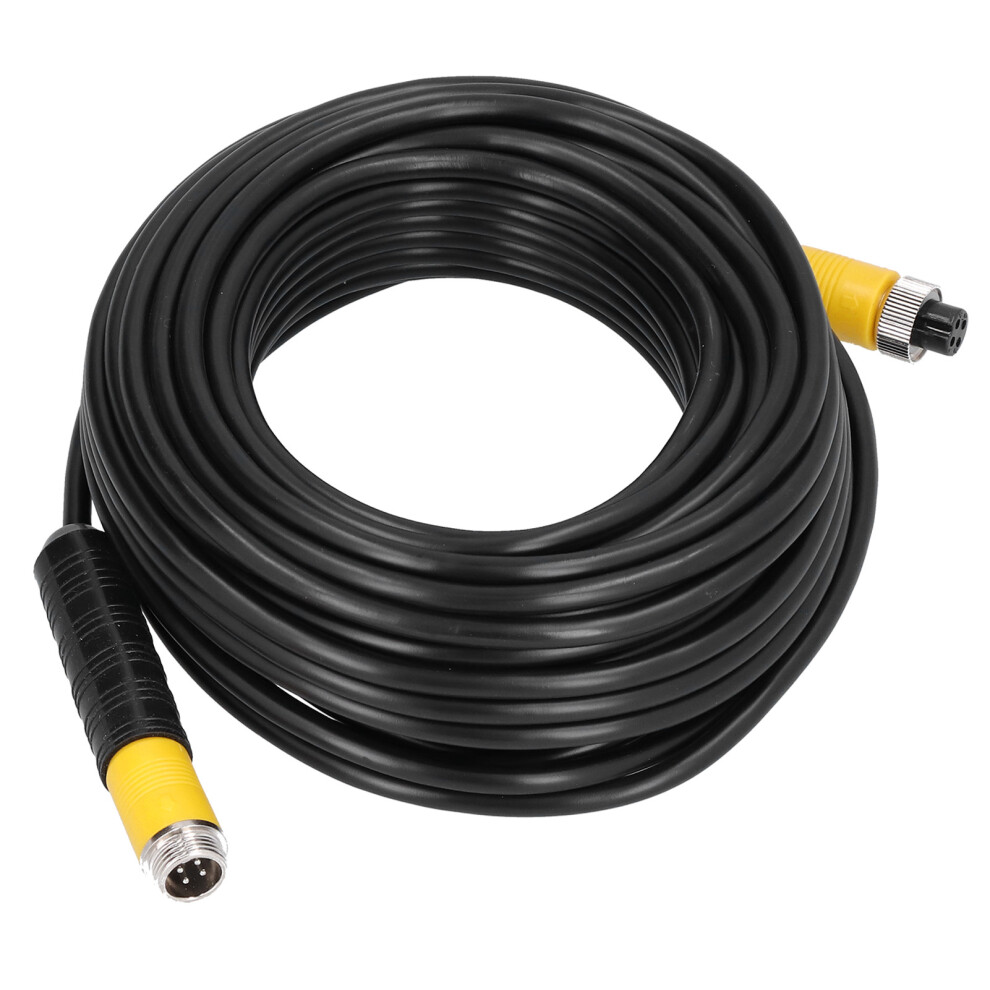 50Ft Waterproof 4Pin Car Video Extension Cable For Cctv Rearview Camera 9401378430580