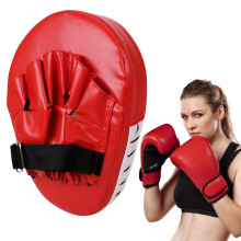 Boxing Target Pad Curved Hand Target Mitts For Boxing Training Equipment Thick Adjustable Focus Mitts For Kickboxing
