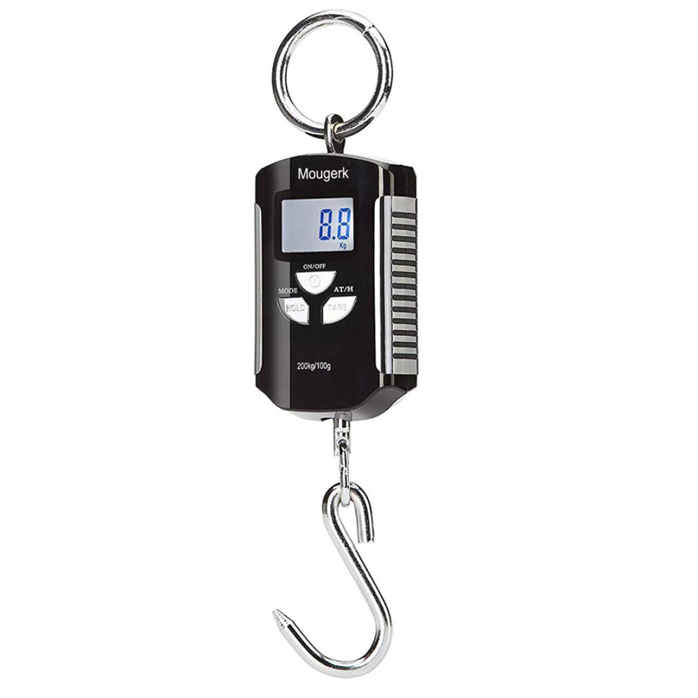 Digital Hanging Scale Portable Heavyduty Crane Scale 400 Lb Capacity 200 Kg Capacity 2Xaaa Batteries (Not Included) 9187378773536