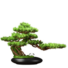 Artificial Bonsai Tree Indoor Decoration Fake Plant With Ceramic Pot For Office Living Room Mini Tabletop Desk Decor