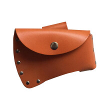 Leather Axe Holster Soft Leather Expanded Belt Loop Hammer Hatchet Carrier Strong Weight Capacity Tool Management