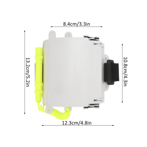 Compact Diving Wrist Slate with Retractable Pencil & Adjustable Strap 2