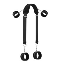 Bondage Restraints Adjustable BDSM Cuffs For Men Women And Couples Foreplay Black