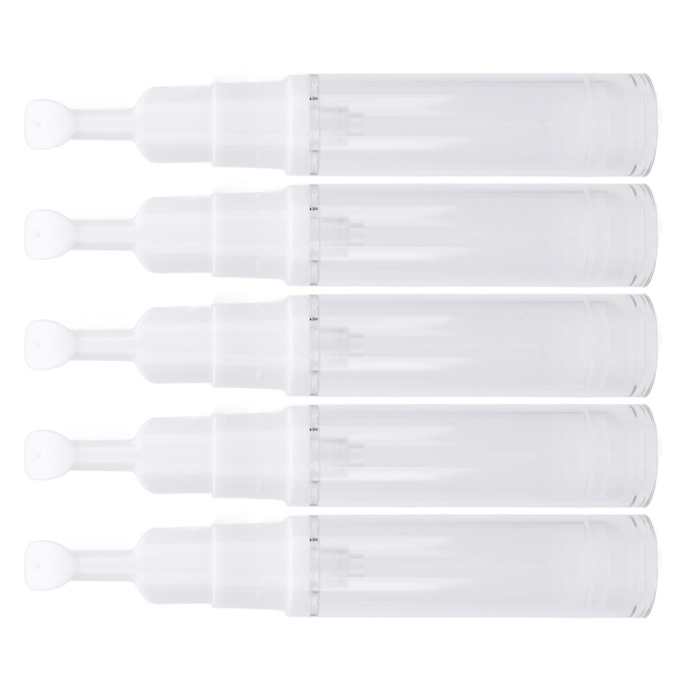 Cream 5 Pcs Airless Pump Jars 50Ml Travel Refillable Cosmetic Bottles