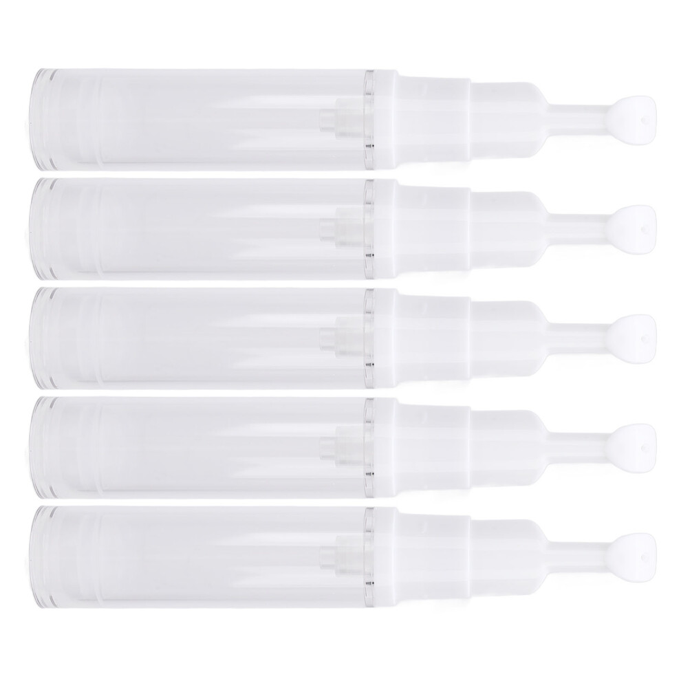 Cream 5 Pcs Airless Pump Jars 30Ml Refillable Travel Cosmetic Containers