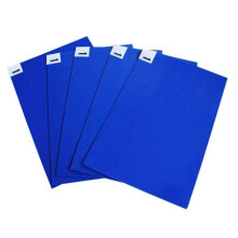 Cleanroom Sticky Tac Tacky Mats 90cm x 60cm Blue 5Count Contamination Control For Cleanrooms, Hospitals, Clinics