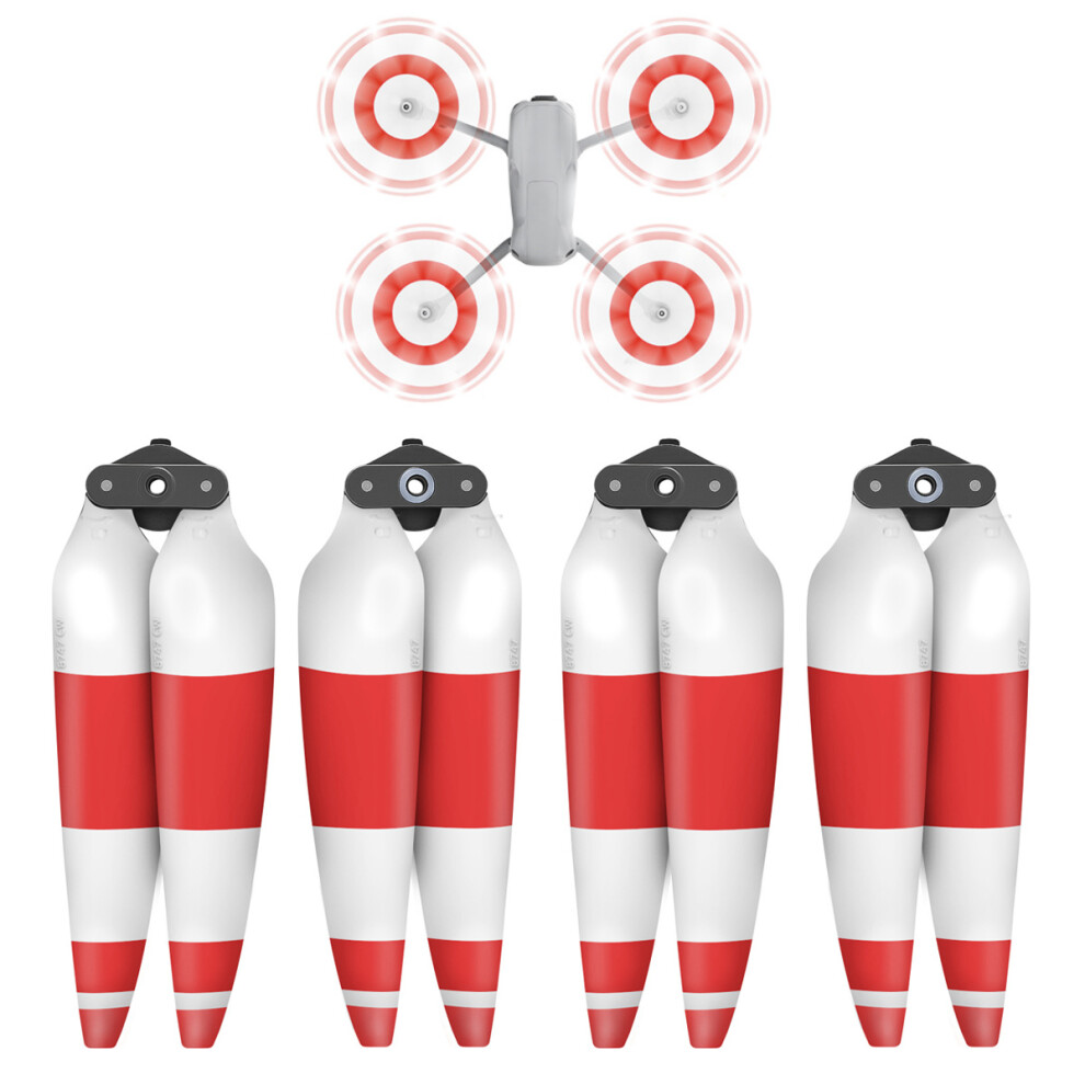 Propellers For Dji Mini 3 Pro/Mini 3, Aerodynamic Design With Longer Endurance Time, Easy Install & Remove For Stable And Quiet Flight (8Pcs) 9012494697292