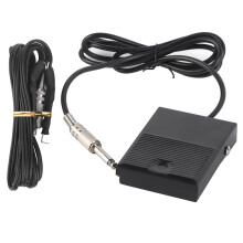 Pedal para tatuagem, design durável e compacto, conforto superior para o tornozelo, montagem rápida para uso imediato, tapete antiderrapante que