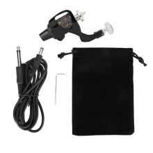 Máquina de tatuagem leve, rotativa, com design ergonômico e silenciosa. Kit ideal para iniciantes em tatuagem, para expressão artística.