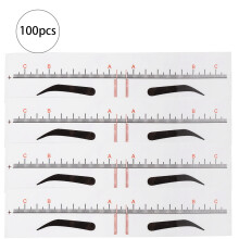 Eyebrow Shaping Tool Skin-Friendly Time-Saving Reusable Eyebrow Template Professional Look Adjustable Fit Balanced Eyebrows Easy To Use For Makeup