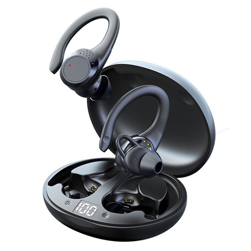 Stylish Wireless Earbuds, Bluetooth 5.3 Technology Ensures Smooth Connectivity, Comfortable Earhooks For Secure Fit During Activities, Usb-C Fast Char 9012494843262