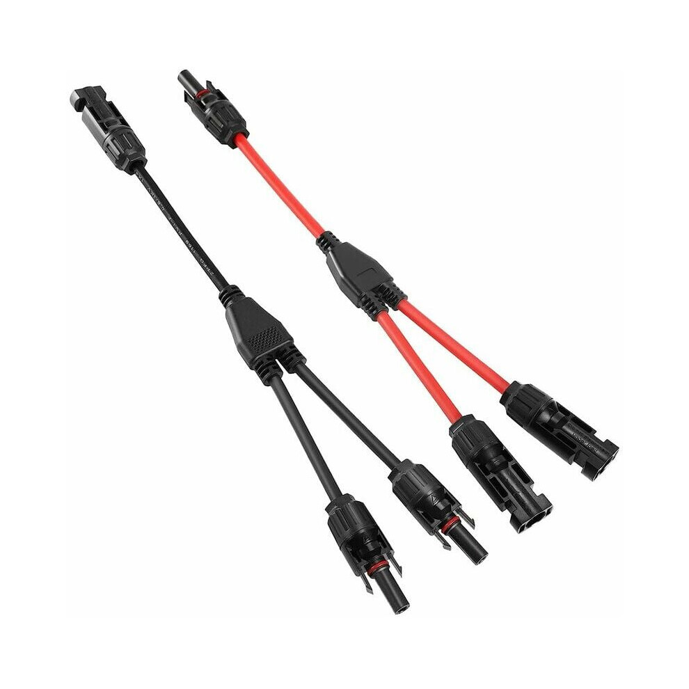 Efficient Solar Connectors, Y Branch Connector For Parallel Solar Panel Hookup, Plug And Play Design For Quick Installation, High-Quality Pc And Ppo M 9176269307738
