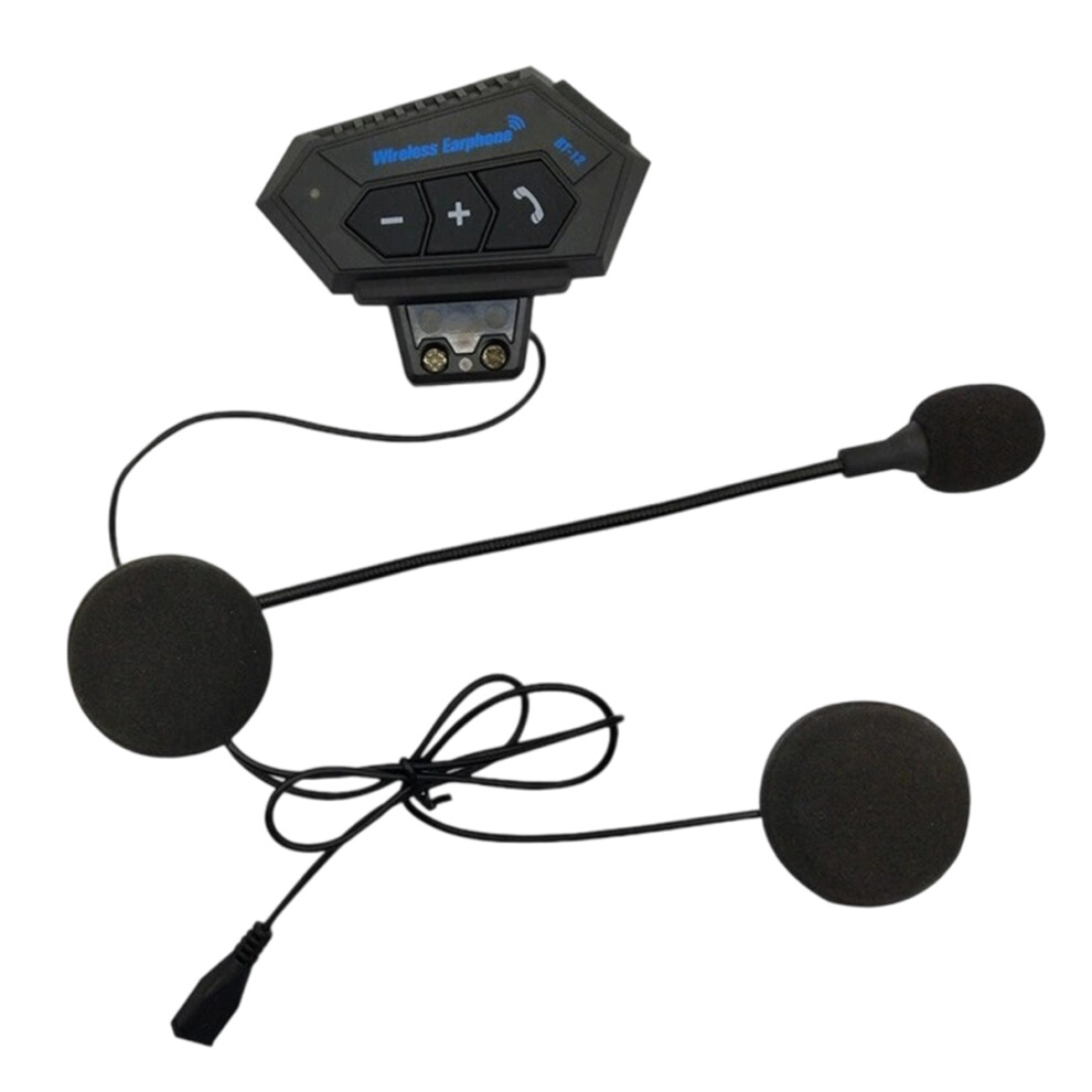 Motorcycle Helmet Intercom System, Dual Speakers & High-Quality Materials For Unmatched Sound Clarity 9176269308216