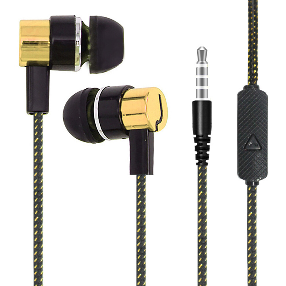 Noise Reduction Ergonomic Lightweight Headphones, Premium Sound Quality In-Ear Wired Earbuds For Android Devices 9176269307837