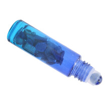 Himmelblauer Glasrollonflasche 10 ml Behälter für ätherische Öle