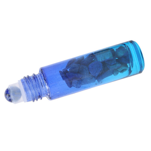 Himmelblauer Glasrollonflasche 10 ml Behälter für ätherische Öle 1