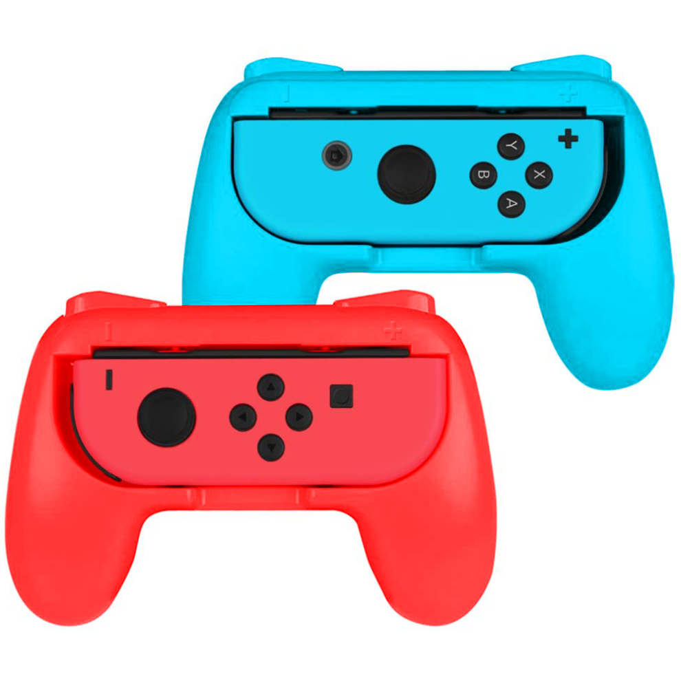 Ergonomic Design Handle For Switch Controllers, Double Injected Rubber Grips For Durable And Gaming Experience Light 9176269156923