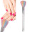 Πινέλο πολλαπλών εφαρμογών Chic Kabuki Brush, διπλής χρήσης, πινέλο καλλυντικής πούδρας, 4