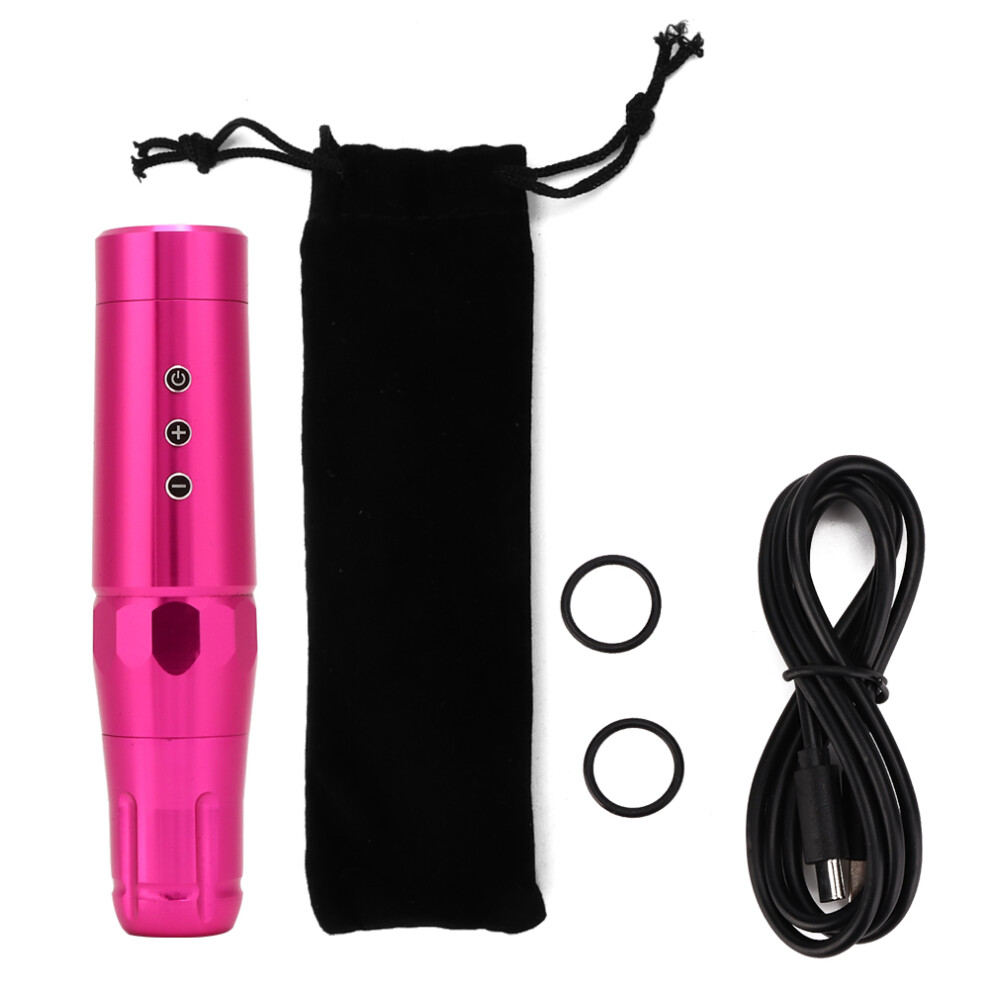 Elite Wireless Tattoo Station, Aluminum Alloy Coreless Motor Pen, Adjustable Stroke & Advanced Direct Drive System, Stable Voltage for Professional I