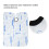 Οικολογική ποδιά κομμωτηρίου, άνετη κάπα κομμωτηρίου με ρυθμιζόμενο κλείσιμο με 8